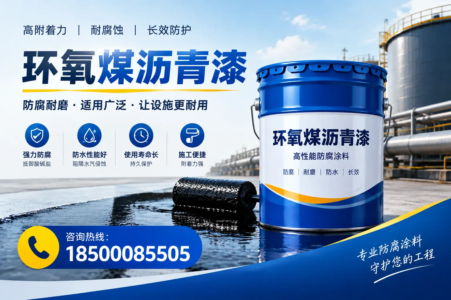 环氧煤沥青漆与其他涂料的对比分析，助力锦州企业决策